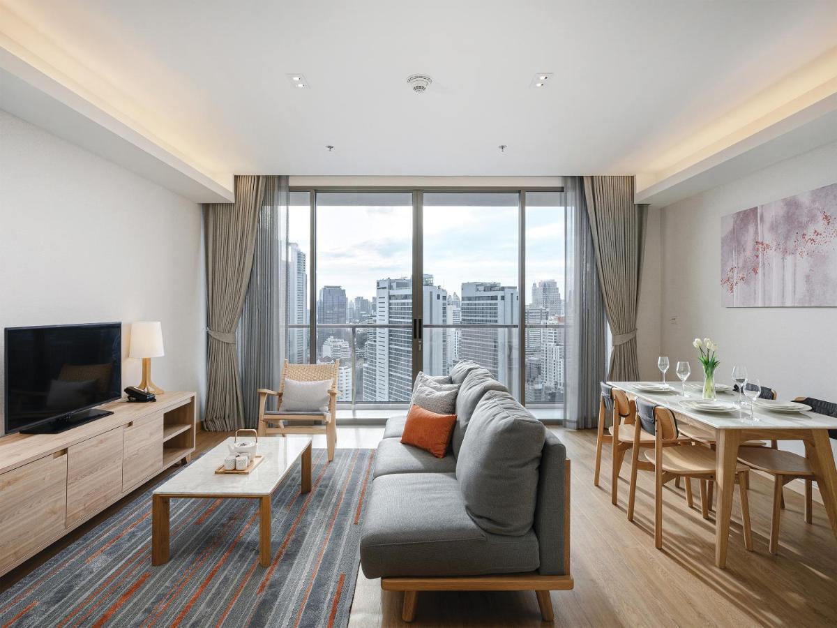 Oakwood Suites Bangkok Eksteriør bilde Living room
