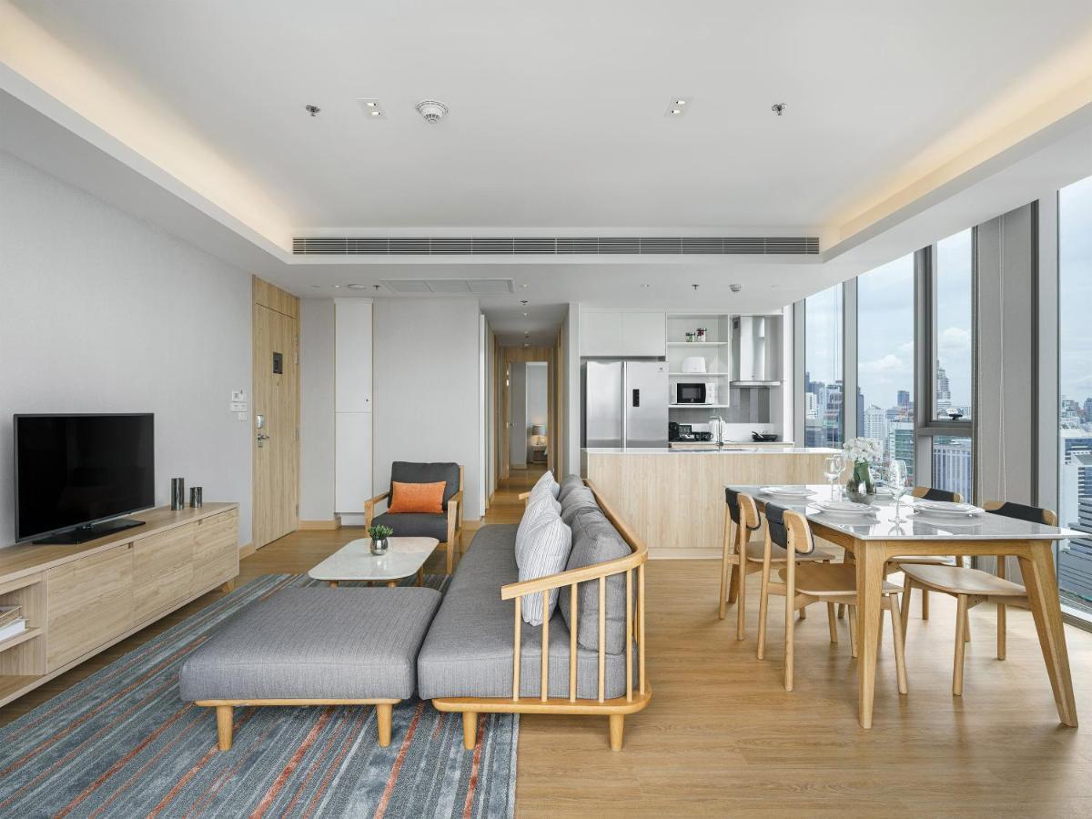 Oakwood Suites Bangkok Eksteriør bilde A three-bedroom suite at U Sathorn