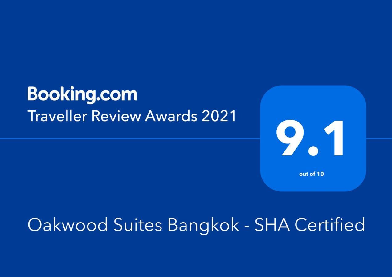 Oakwood Suites Bangkok Eksteriør bilde Booking.com Traveller Review Awards 2021