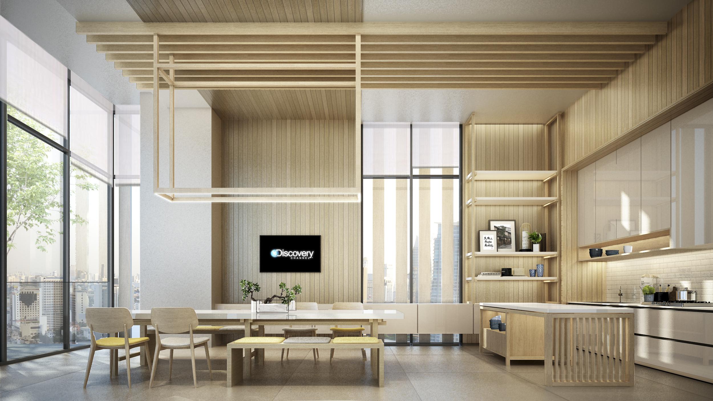 Oakwood Suites Bangkok Eksteriør bilde Discovery Networks Asia Pacific headquarters in Singapore