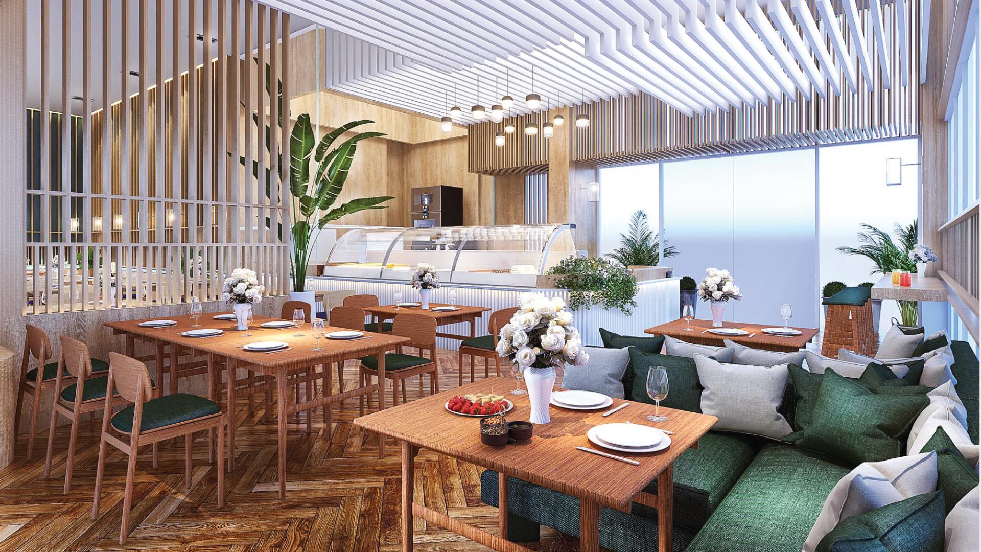 Oakwood Suites Bangkok Eksteriør bilde The interior of the restaurant