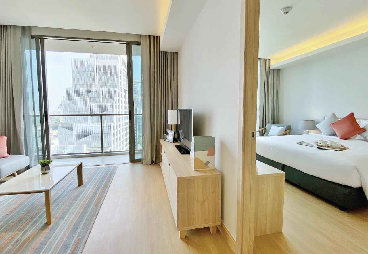 Oakwood Suites Bangkok Eksteriør bilde Deluxe Suite