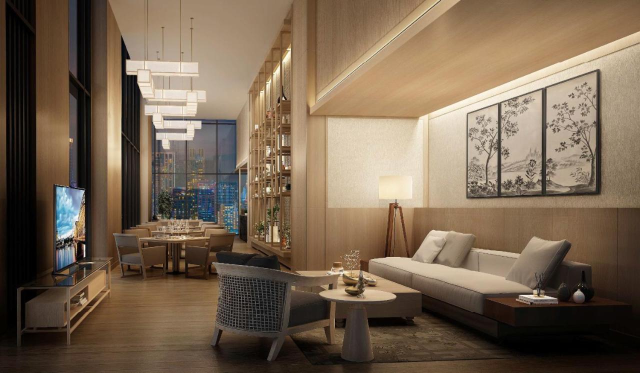 Oakwood Suites Bangkok Eksteriør bilde The Living Room