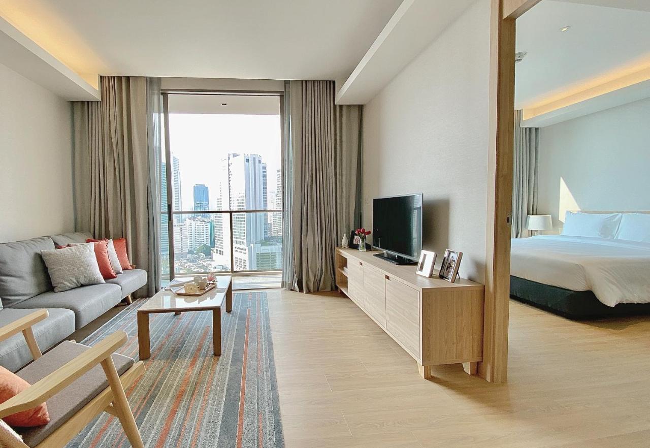 Oakwood Suites Bangkok Eksteriør bilde A typical one-bedroom apartment